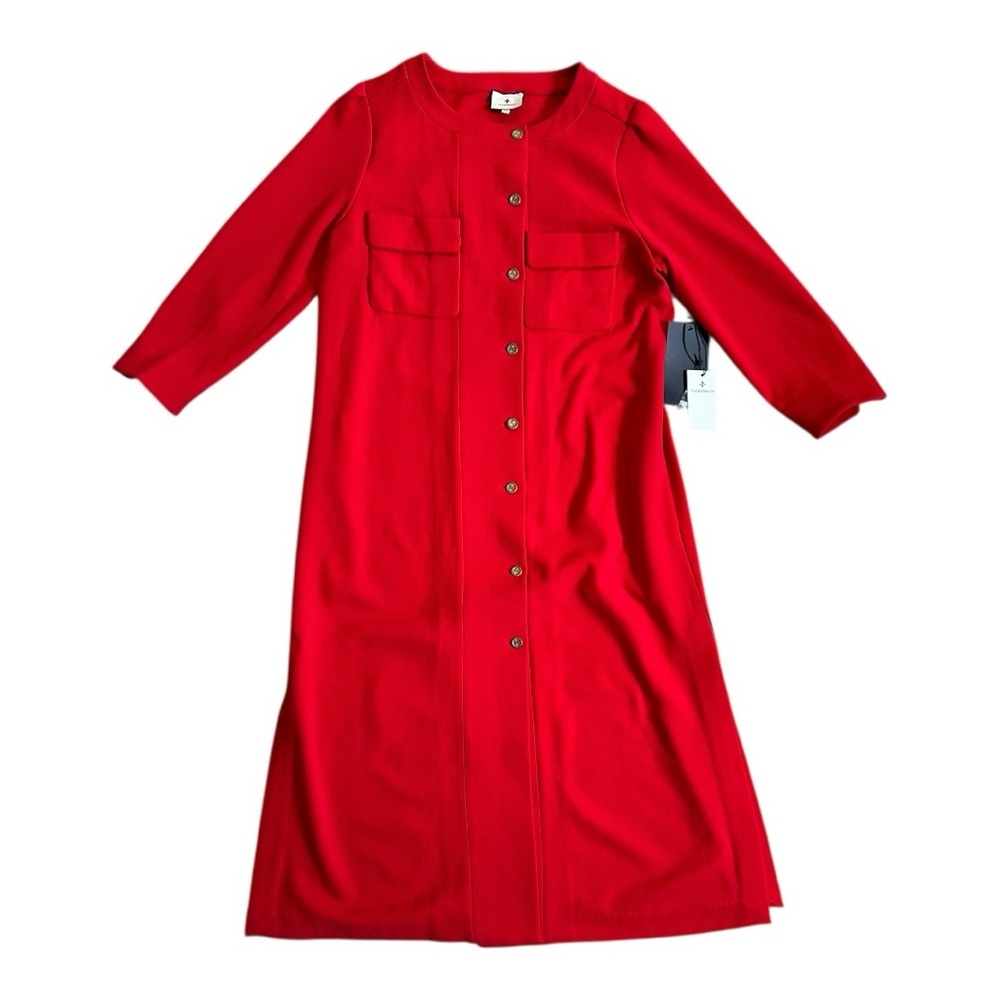 NEW Tuckernuck Red Barnett Maxi Dress Womens Size XXL Luxury - Picture 6 of 10
